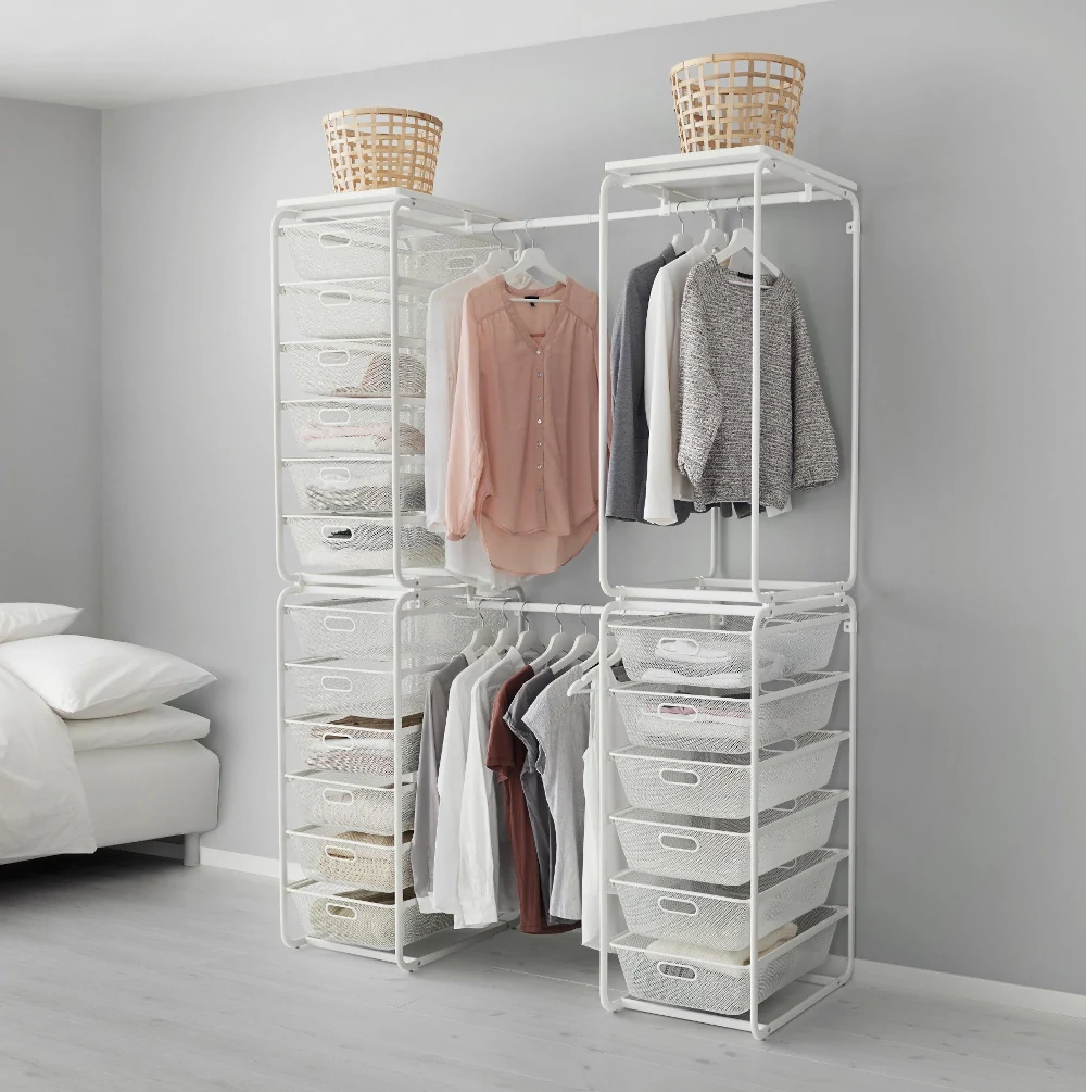 Ikea muebles de almacenamiento y organización serie algot