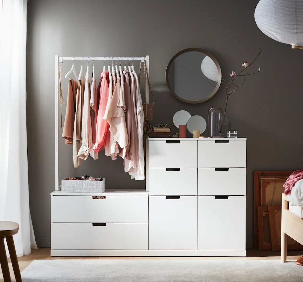 Ikea muebles de almacenamiento y organización serie malm